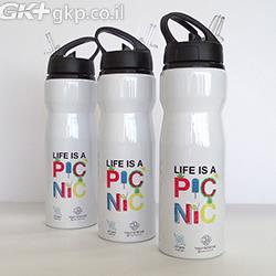 בקבוק שתייה ממותג מאלומיניום 